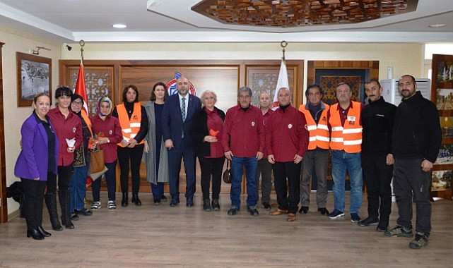 Bursa MAG-DER Başkanı Yusuf Yumru’dan Başkan Aydın’a ziyaret