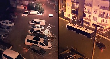 Antalya’da yağmur şiddetini artırdı,5 ilçede okullar tatil edildi!